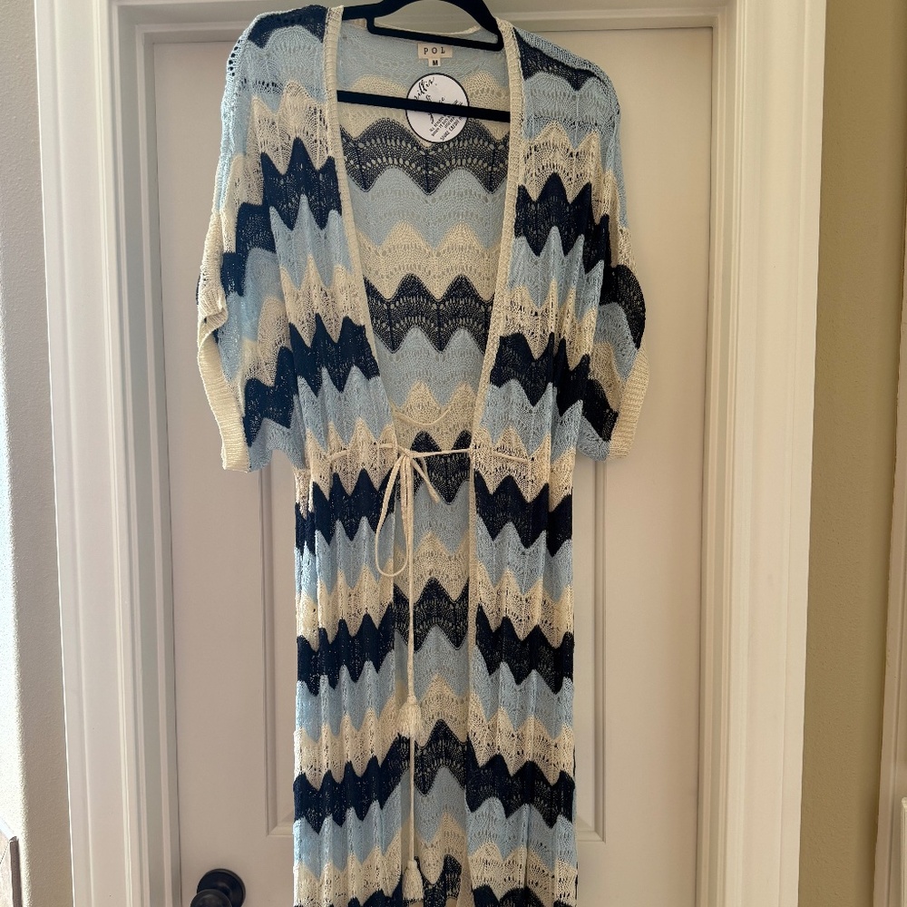 NWT POL sweater duster